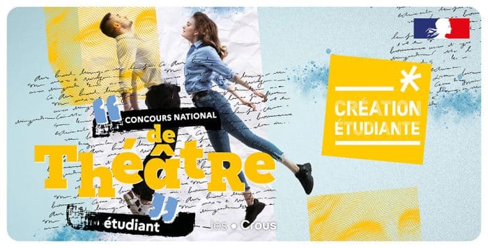 Inscriptions Concours de Théâtre 1 0143 23 CNOUS CAMPAGNE CULTURELLE RS THEATRE