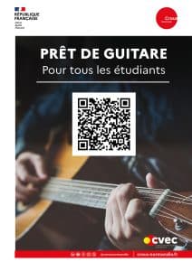 Animations, ateliers, expositions... 5 affiches guitare