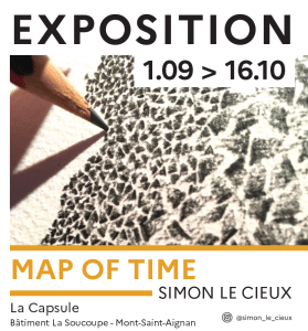Exposition de Simon LE CIEUX du 1er septembre au 16 octobre 2026 à LA CAPSULE, sur le campus de Mont-Saint-Aignan